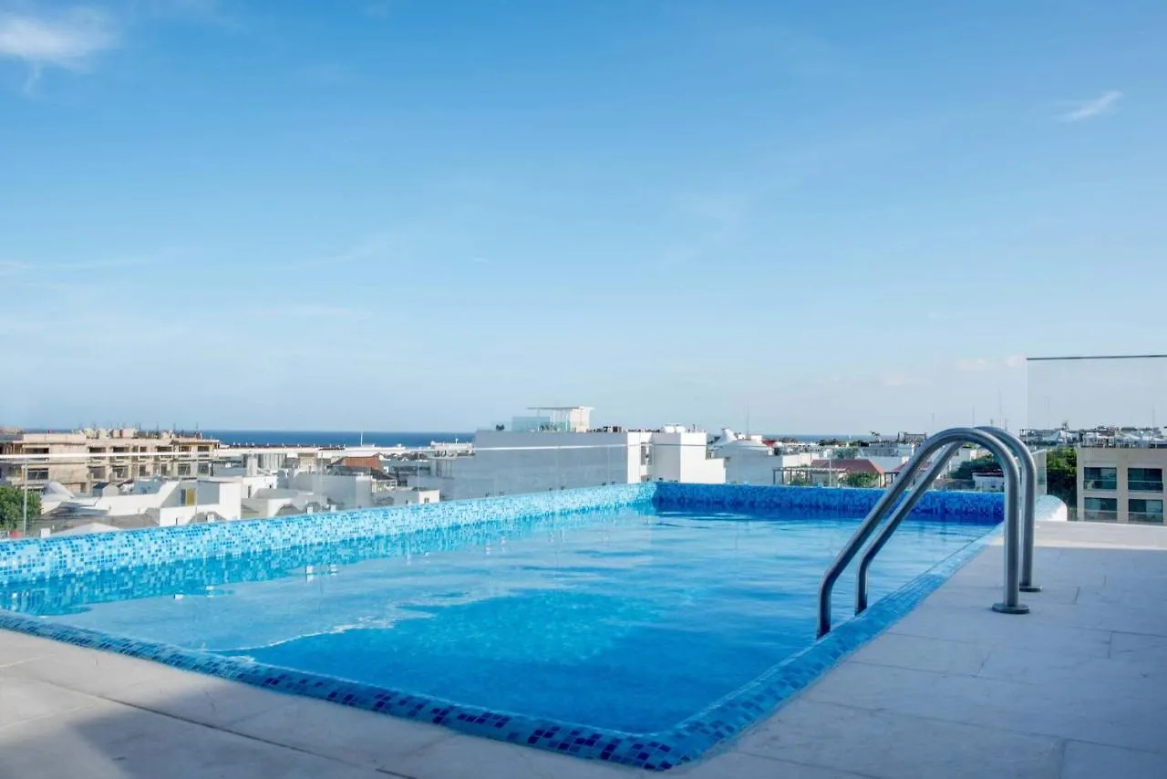 Close To Mamitas Beach, 2 Bedroom For Up To 5 Sleeps And Rooftop Pool! Πλάγια Ντελ Κάρμεν